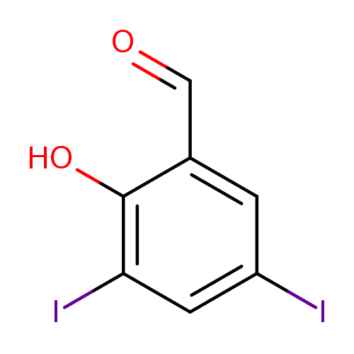 Benzaldehyde, 2-hydroxy-3,5-diiodo-