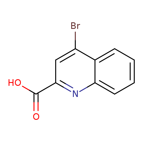 2-Quinolinecarboxylic acid, 4-bromo-