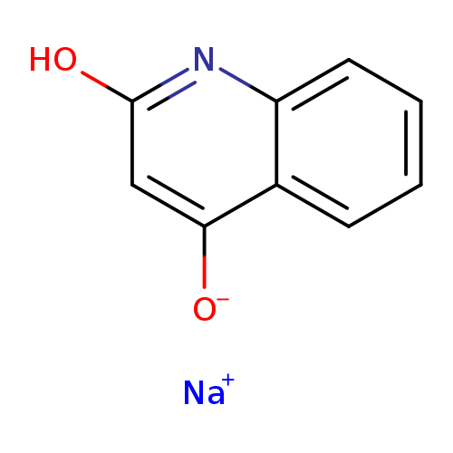 2,4-Quinolinediol monosodium salt