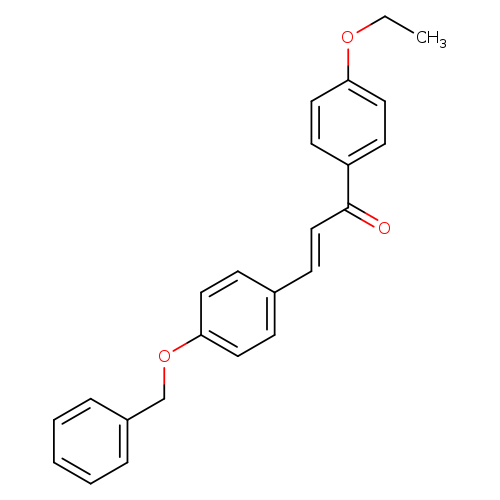 (2E)-3-[4-(benzyloxy)phenyl]-1-(4-ethoxyphenyl)prop-2-en-1-one