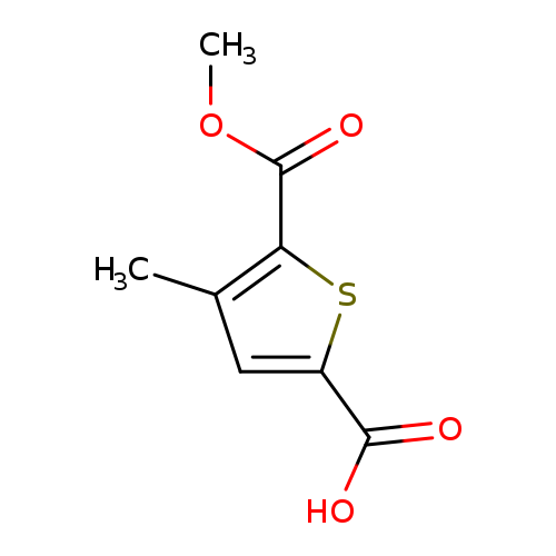 5-(methoxycarbonyl)-4-methylthiophene-2-carboxylic acid