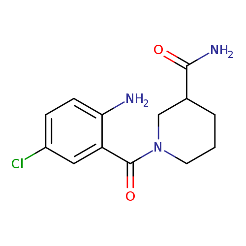 1-(2-Amino-5-chlorobenzoyl)piperidine-3-carboxamide