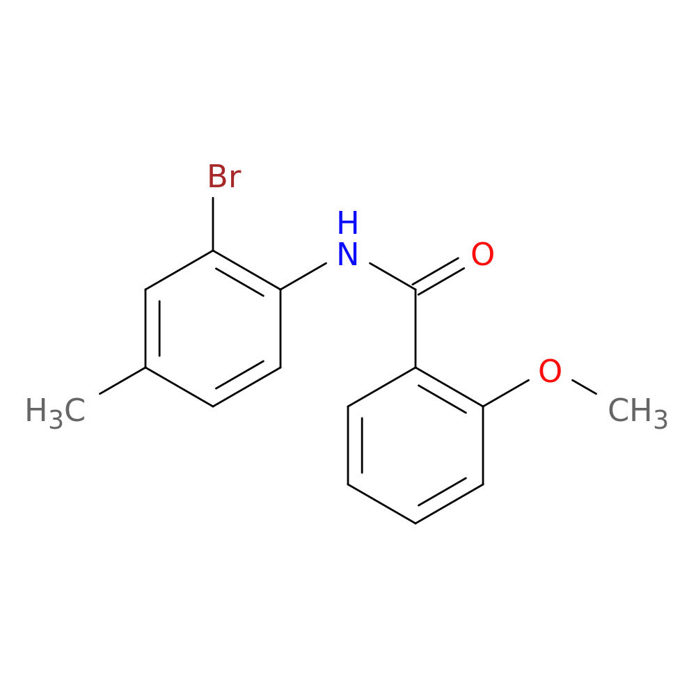 N-(2-Bromo-4-methylphenyl)-2-methoxybenzamide
