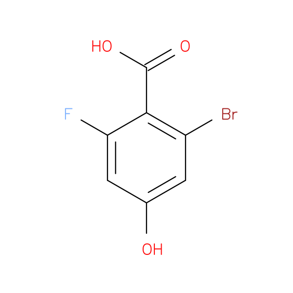 2-Bromo-6-fluoro-4-hydroxybenzoic acid