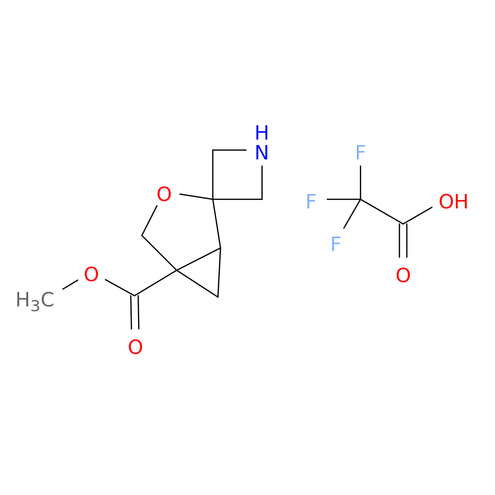 methyl 3'-oxaspiro[azetidine-3,2'-bicyclo[3.1.0]hexane]-5'-carboxylate; trifluoroacetic acid