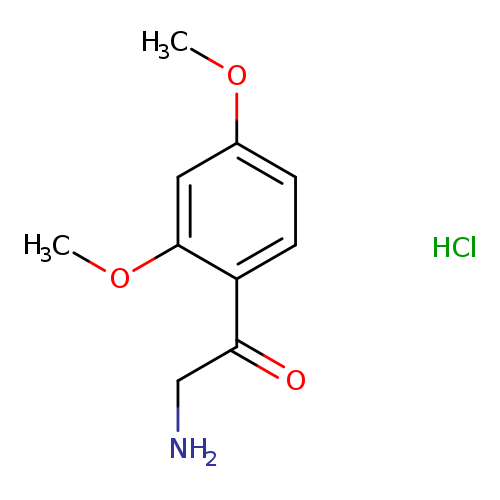 Ethanone, 2-amino-1-(2,4-dimethoxyphenyl)-, hydrochloride (9CI)