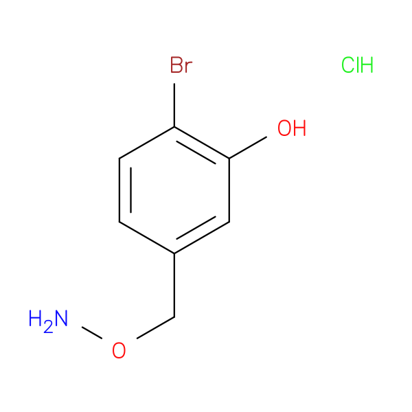 5-[(aminooxy)methyl]-2-bromophenol hydrochloride