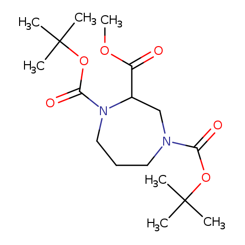 1H-1,4-Diazepine-1,2,4(5H)-tricarboxylic acid, tetrahydro-, 1,4-bis(1,1-dimethylethyl) 2-methyl ester