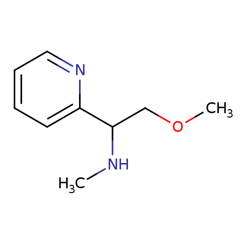 (2-Methoxy-1-pyridin-2-ylethyl)methylamine