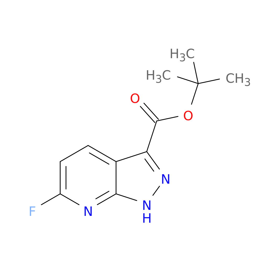 tert-Butyl 6-fluoro-1H-pyrazolo[3,4-b]pyridine-3-carboxylate