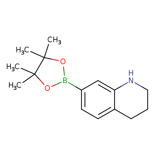 Quinoline, 1,2,3,4-tetrahydro-7-(4,4,5,5-tetramethyl-1,3,2-dioxaborolan-2-yl)-