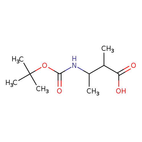 3-([(tert-Butoxy)carbonyl]amino)-2-methylbutanoic acid