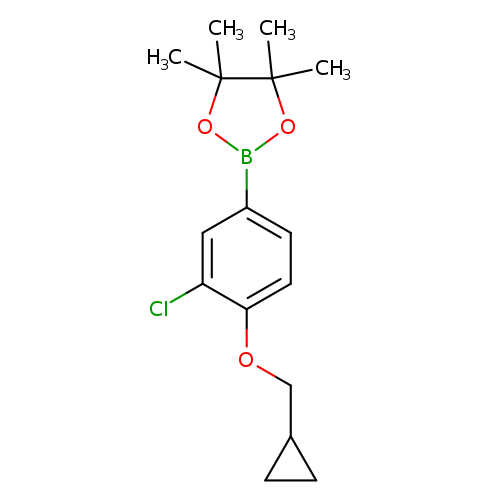 3-Chloro-4-(cyclopropylmethoxy)phenylboronic acid, pinacol ester