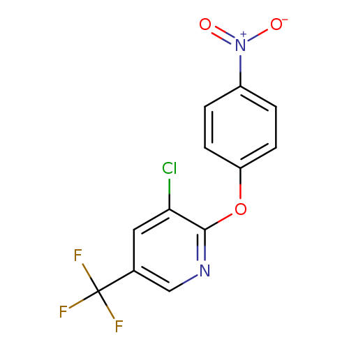 2-(4-Nitrophenoxy)-3-chloro-5-trifluoromethyl pyridine