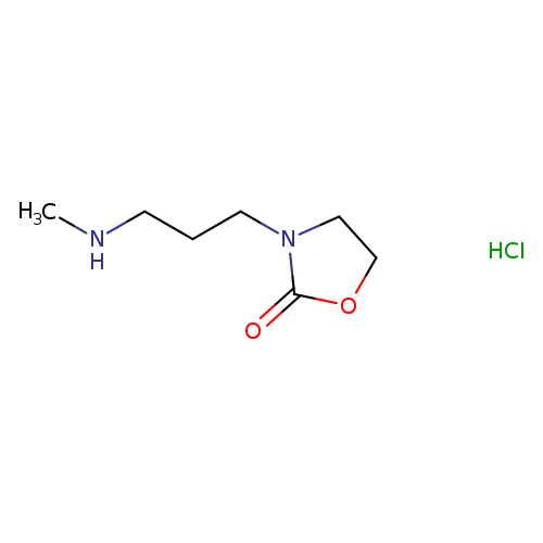 3-[3-(methylamino)propyl]-1,3-oxazolidin-2-one hydrochloride