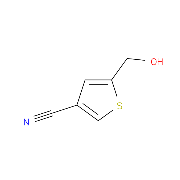 5-(Hydroxymethyl)thiophene-3-carbonitrile