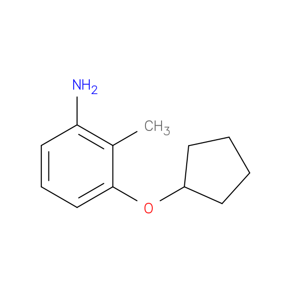 3-(Cyclopentyloxy)-2-methylaniline