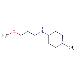 N-(3-methoxypropyl)-1-methylpiperidin-4-amine