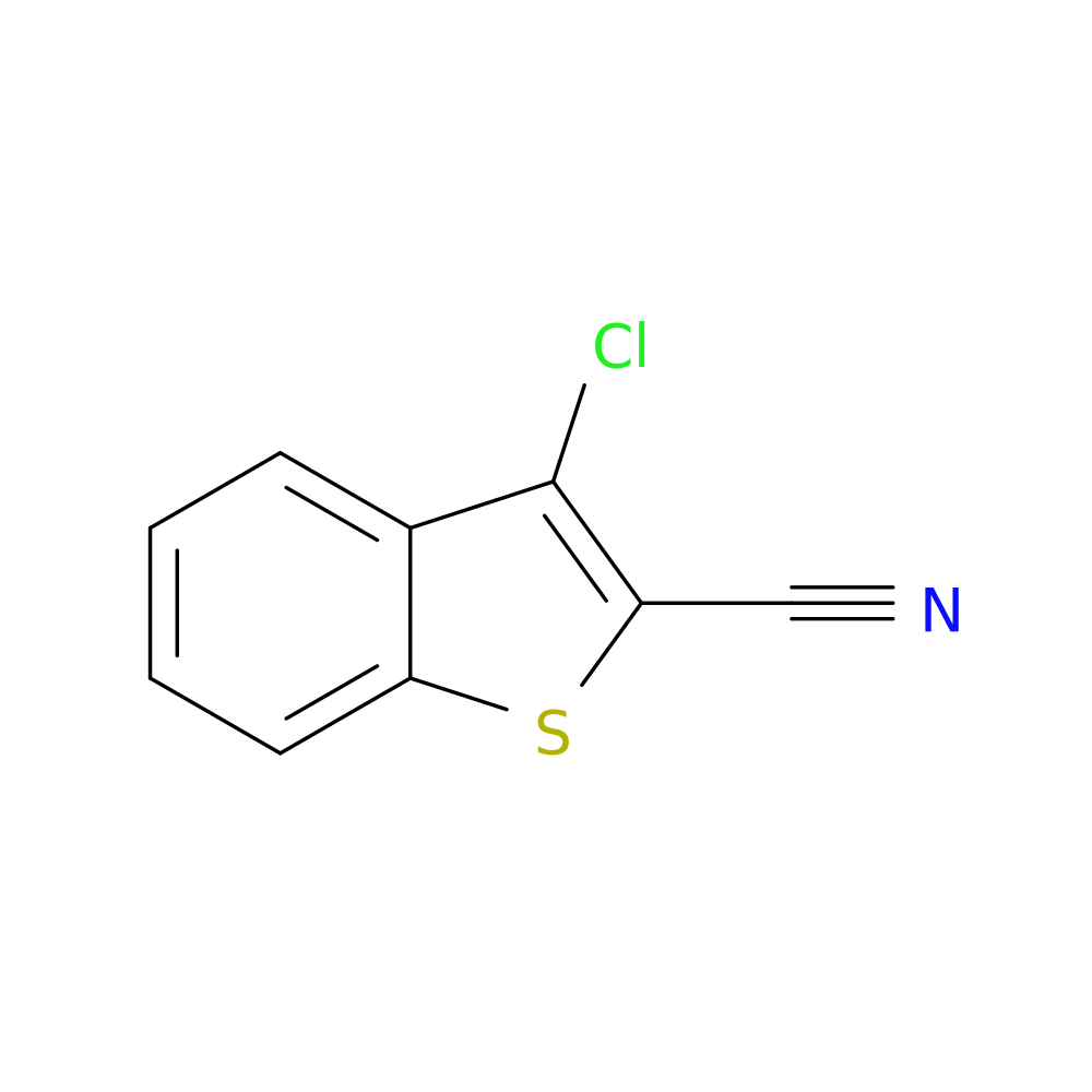 3-chloro-1-benzothiophene-2-carbonitrile