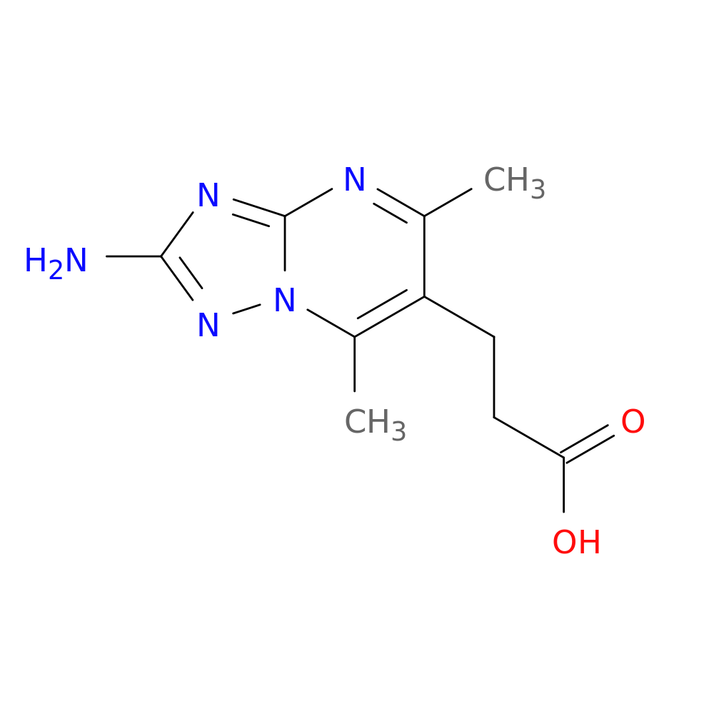 3-(2-Amino-5,7-dimethyl-[1,2,4]triazolo[1,5-a]pyrimidin-6-yl)propanoic acid
