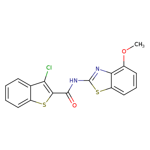 3-chloro-N-(4-methoxy-1,3-benzothiazol-2-yl)-1-benzothiophene-2-carboxamide