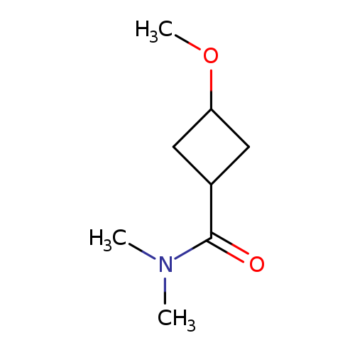 3-methoxy-N,N-dimethylcyclobutane-1-carboxamide