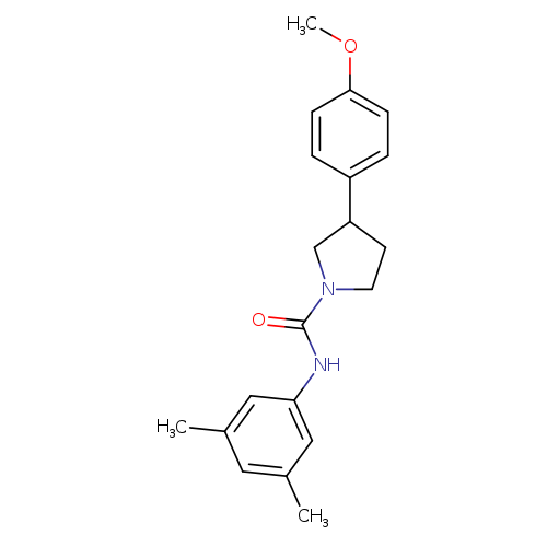 N-(3,5-dimethylphenyl)-3-(4-methoxyphenyl)pyrrolidine-1-carboxamide