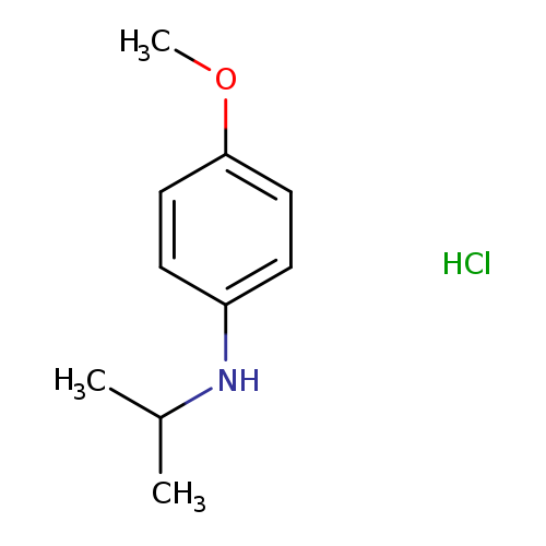 4-methoxy-N-(propan-2-yl)aniline hydrochloride