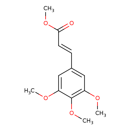 2-Propenoic acid, 3-(3,4,5-trimethoxyphenyl)-, methyl ester, (2E)-