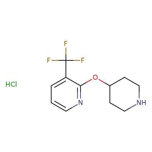 2-(piperidin-4-yloxy)-3-(trifluoromethyl)pyridine hydrochloride