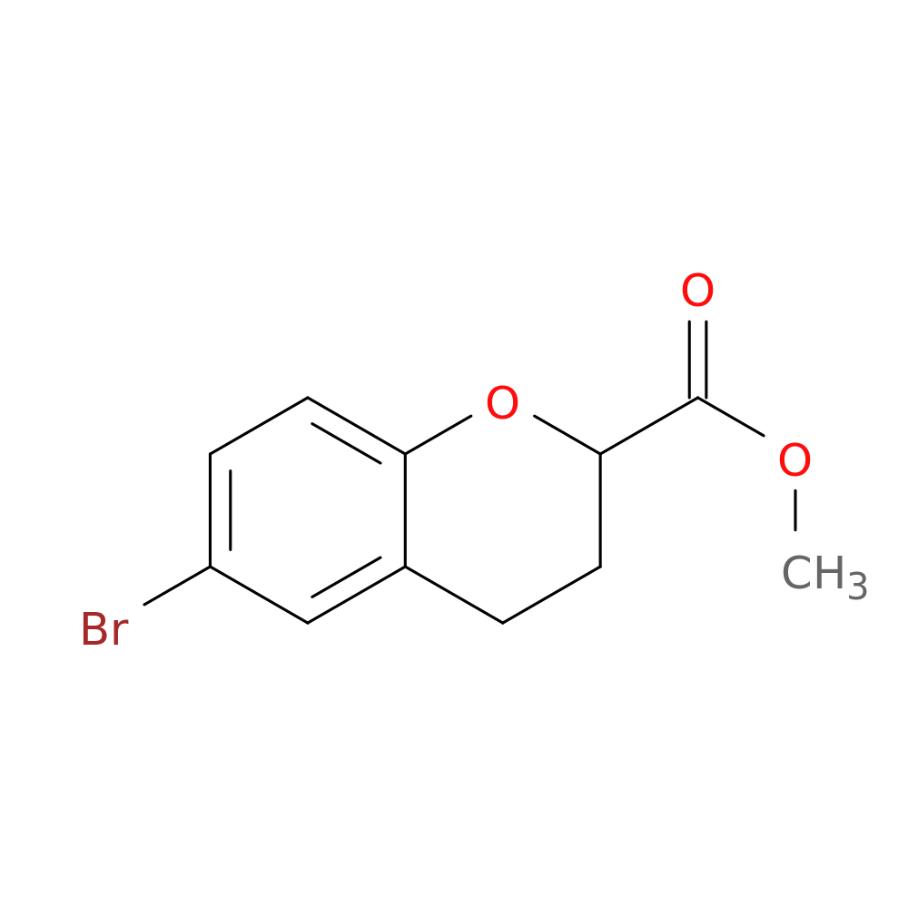 methyl 6-bromo-3,4-dihydro-2H-1-benzopyran-2-carboxylate