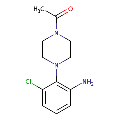 [2-(4-Acetylpiperazin-1-yl)-3-chlorophenyl]amine