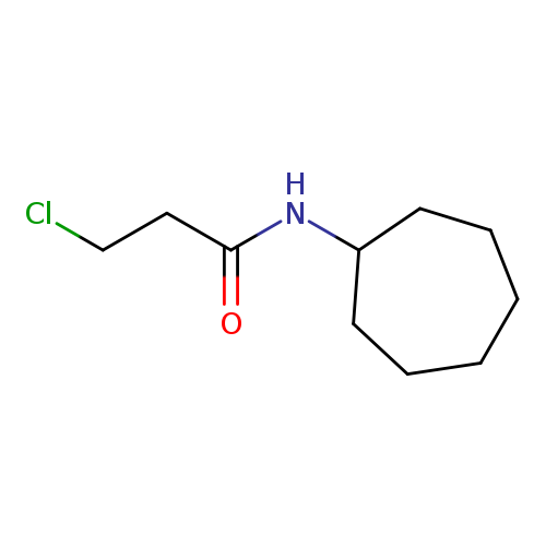 3-Chloro-n-cycloheptylpropanamide