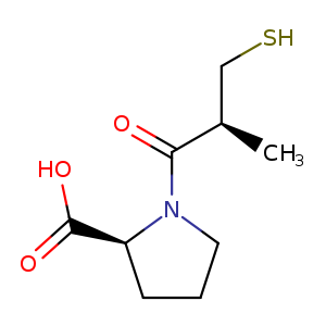 1-[(2S)-3-Mercapto-2-methyl-1-oxopropyl]-L-proline