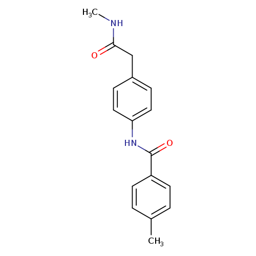 4-methyl-N-{4-[2-(methylamino)-2-oxoethyl]phenyl}benzamide