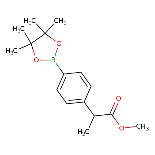 Methyl 2-(4-(4,4,5,5-tetramethyl-1,3,2-dioxaborolan-2-yl)phenyl)propanoate