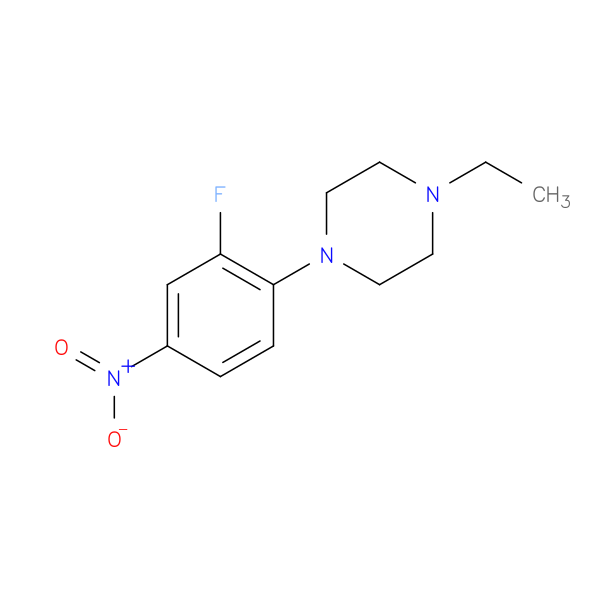 1-Ethyl-4-(2-fluoro-4-nitrophenyl)piperazine