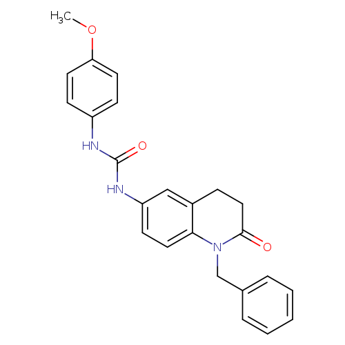 3-(1-benzyl-2-oxo-1,2,3,4-tetrahydroquinolin-6-yl)-1-(4-methoxyphenyl)urea