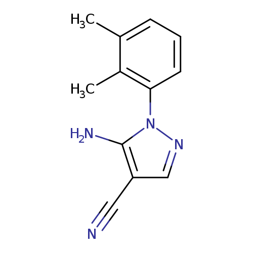 1H-Pyrazole-4-carbonitrile,5-amino-1-(2,3-dimethylphenyl)-(9CI)