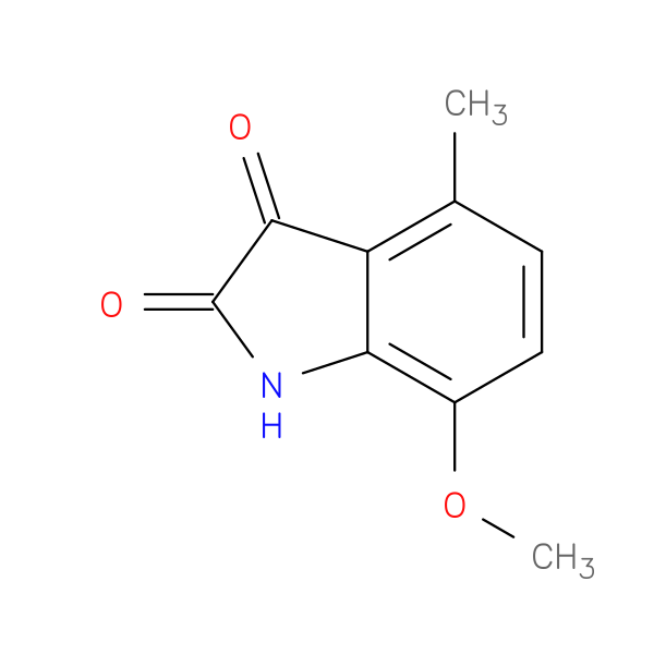 7-methoxy-4-methyl-2,3-dihydro-1H-indole-2,3-dione