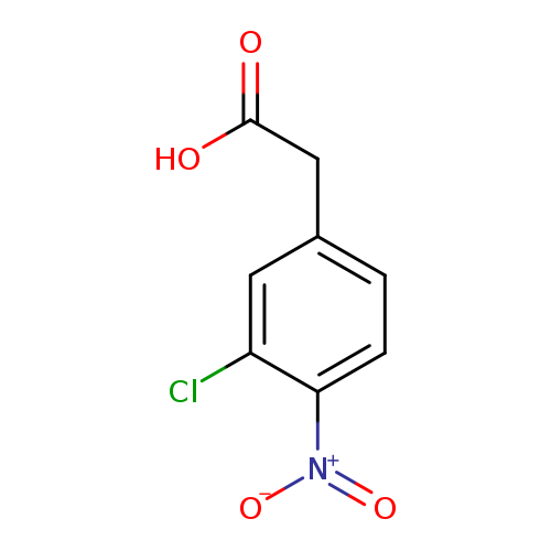 Benzeneacetic acid,3-chloro-4-nitro-