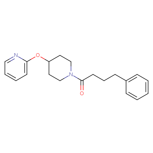 4-phenyl-1-[4-(pyridin-2-yloxy)piperidin-1-yl]butan-1-one