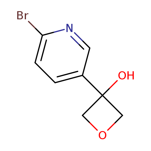 3-(6-bromopyridin-3-yl)oxetan-3-ol