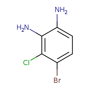 1,2-Benzenediamine, 4-bromo-3-chloro-