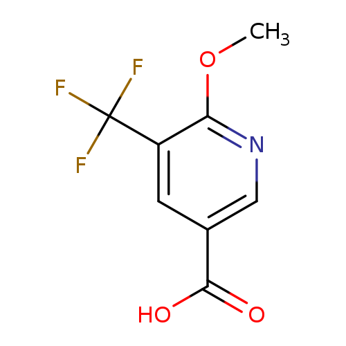 6-methoxy-5-(trifluoromethyl)pyridine-3-carboxylic acid
