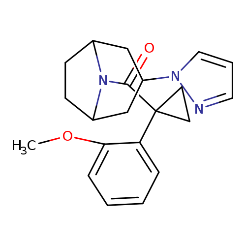 8-[1-(2-methoxyphenyl)cyclopropanecarbonyl]-3-(1H-pyrazol-1-yl)-8-azabicyclo[3.2.1]octane