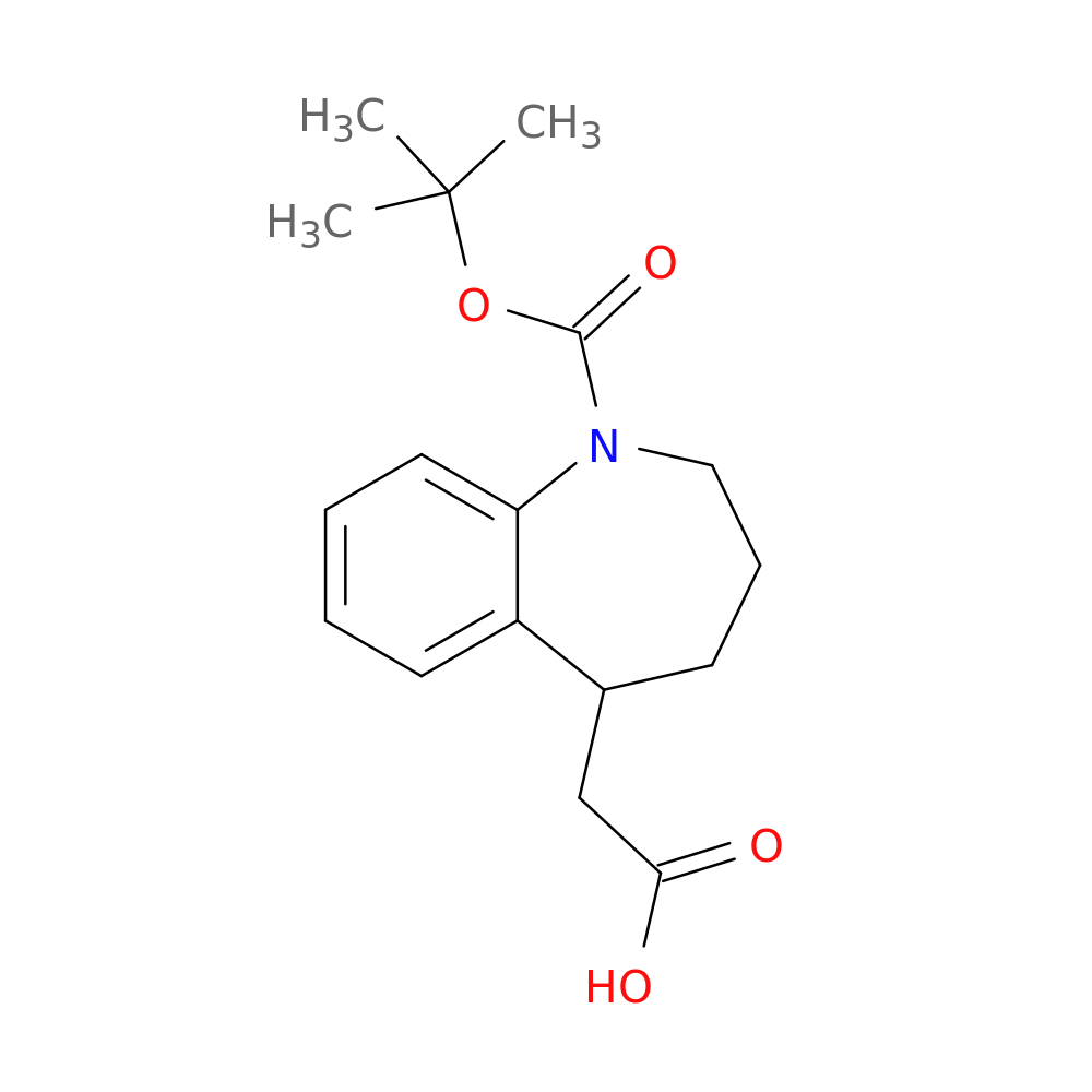 2-{1-[(tert-butoxy)carbonyl]-2,3,4,5-tetrahydro-1H-1-benzazepin-5-yl}acetic acid