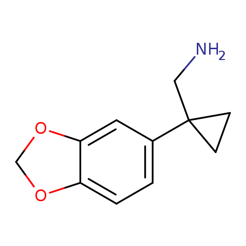 [1-(2H-1,3-benzodioxol-5-yl)cyclopropyl]methanamine