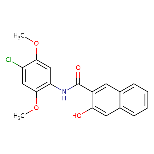 N-(4-Chloro-2,5-dimethoxyphenyl)-3-hydroxy-2-naphthamide