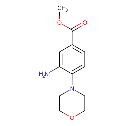 3-Amino-4-morpholin-4-yl-benzoic acid methyl ester